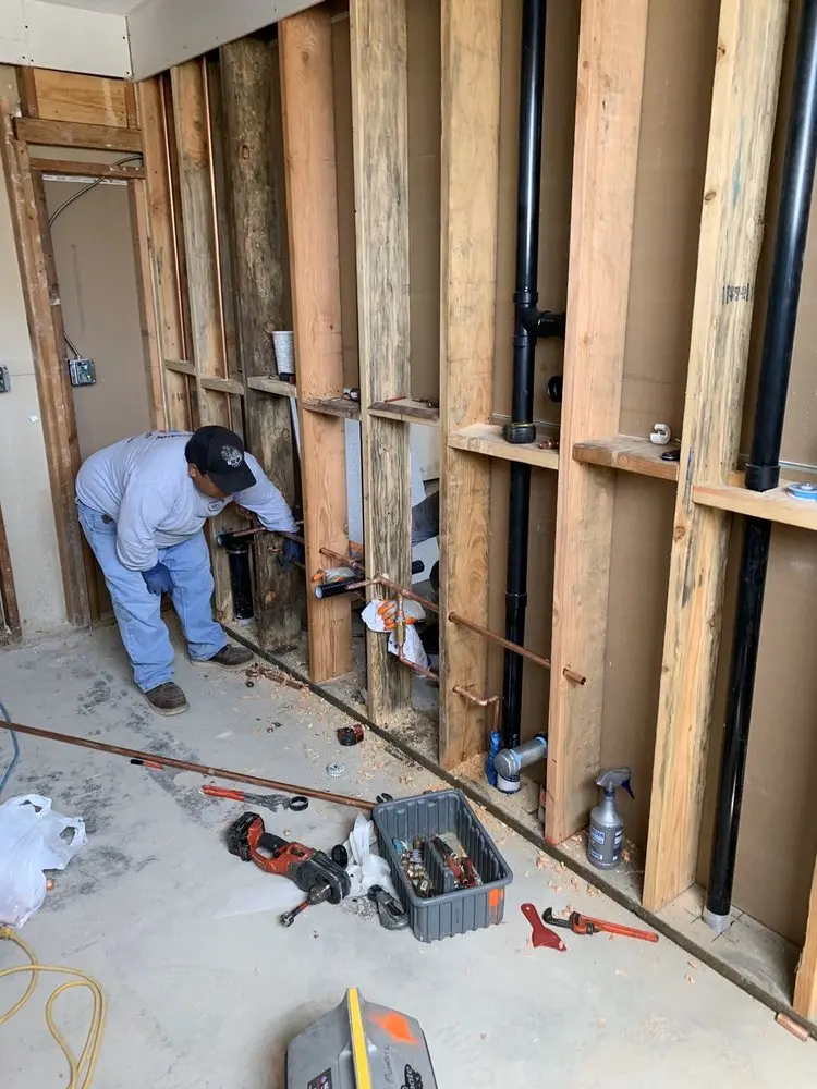 Commercial rough-in plumbing for Trenchless Sewer Repair in North Riverside